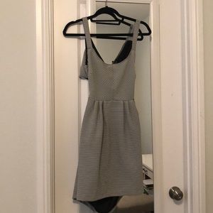 Black and white dress